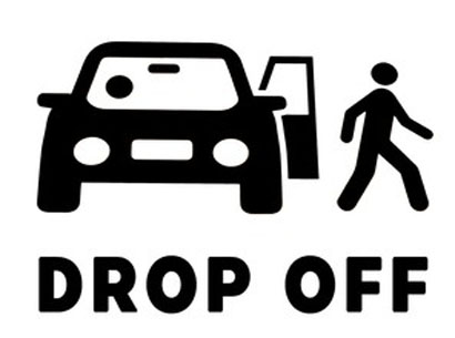 Drop Off clipart